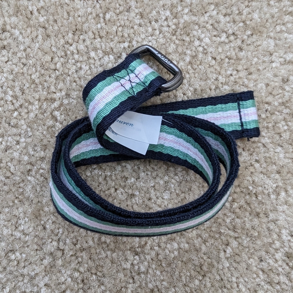 Ralph Lauren Belt Blue Green 9Mo